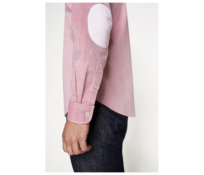 Springfield 027480161 XXL Long Sleeve Plain Shirt for Men - Pink - Zoom Image 2