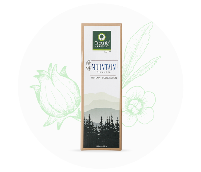 Organic Harvest 100gm Mountain Range Cleanser for Skin Regeneration - Zoom Image 3