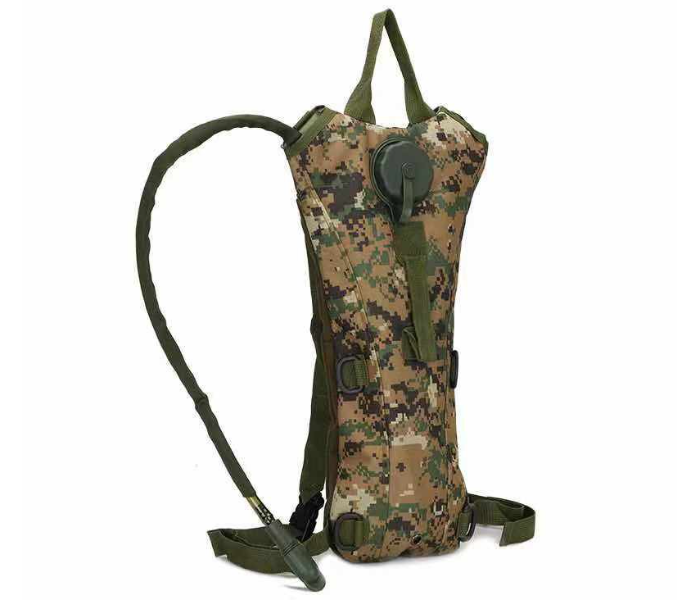 Fashionable 1 Litre Hydro Water Backpack - Military Green - Zoom Image