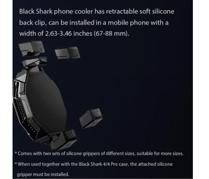 Black Shark Smartphone Semiconductor Heatsink Cooling Fan -Black - Zoom Image 4