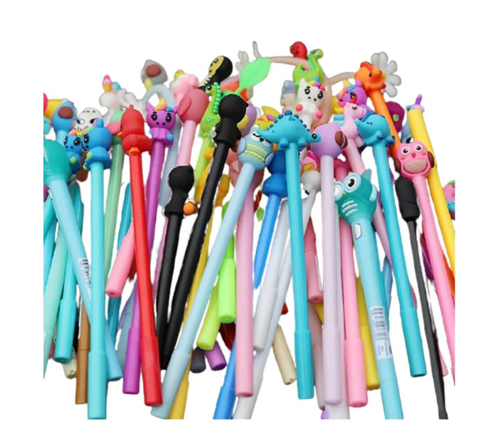 Kawaii 5 pcs Set 0.38-0.5mm Cartoon Gel Pen Kids Gift - Randomly Selected  - Zoom Image 1