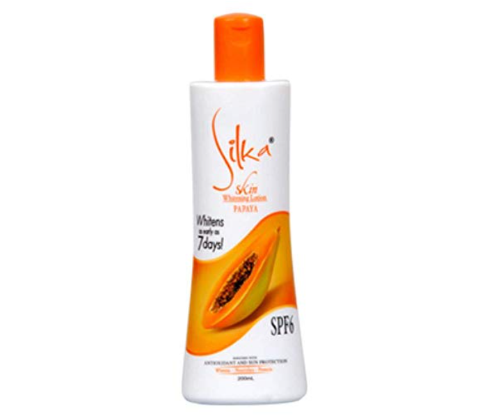 Silka 63202 Papaya Whitening Lotion 200 ml - Zoom Image