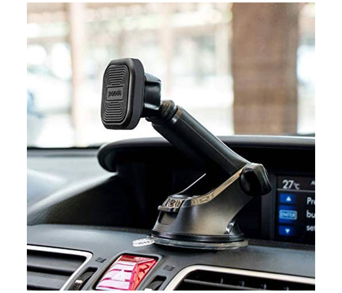 Porodo PD-ALUEMM-GY Aluminum Magnetic Car Mount Phone Holder - Gray - Zoom Image 5