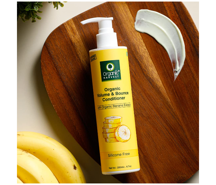 Organic Harvest 200ml Banana Volume and Bounce Conditioner - Zoom Image 5