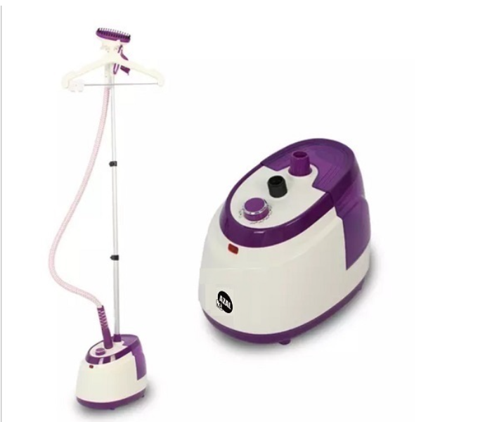 Azal AZGS626 1700W 2.6 Litre Garment Steamer - Purple and White - Zoom Image 1