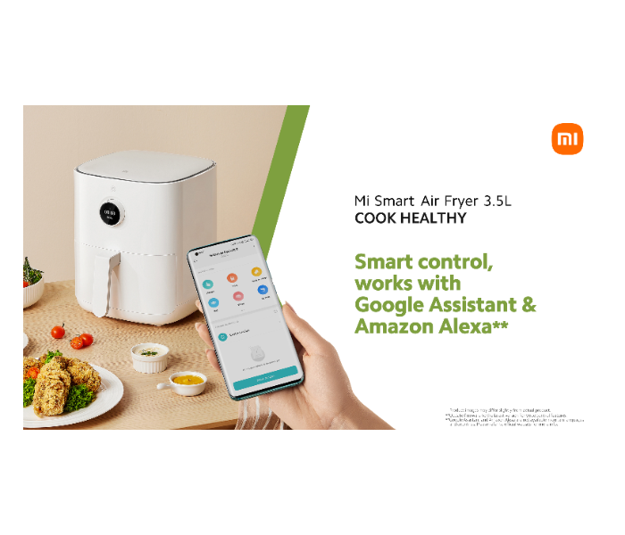 Xiaomi Mi Smart Air Fryer 3.5L - White - Zoom Image 5