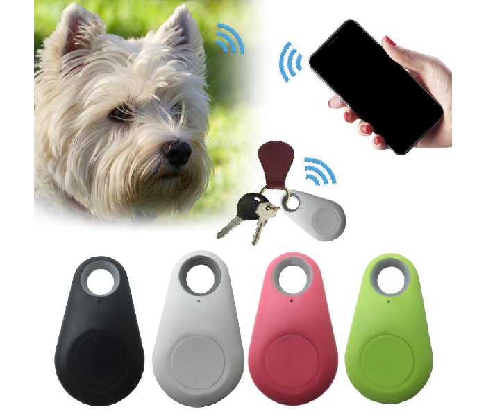 Smart Mini Anti Lost Theft Device Bluetooth GPS Tracker For Pets and Kids - Red - Zoom Image 1