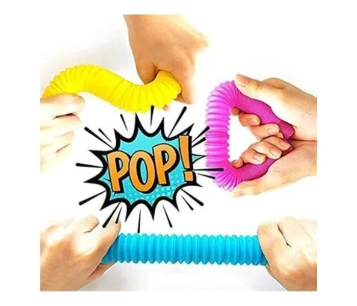 Generic 6 Piece Pop Tube Sensory Fidget Toy - Zoom Image 4