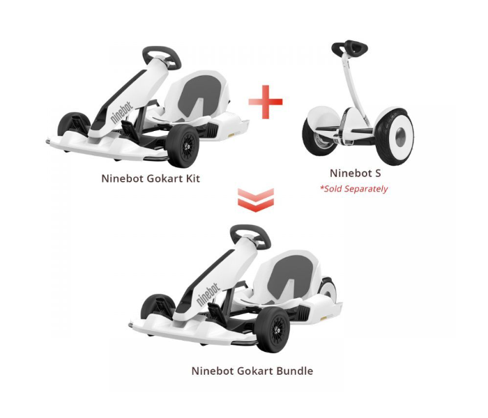 Segway Ninebot Gokart Kit - White - Zoom Image 6