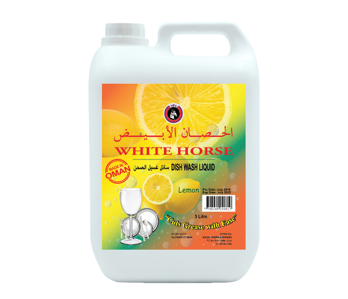 White Horse DLX004 5Liter Dish Wash Liquid - Zoom Image