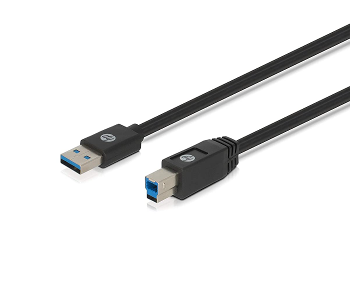 HP HP040GBBLK1.5TW V3.0 Printer Cable USB-B to USB-A - Black - Zoom Image 1