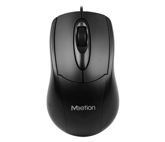 Meetion M361 USB Wired Mouse - Black - Zoom Image 1