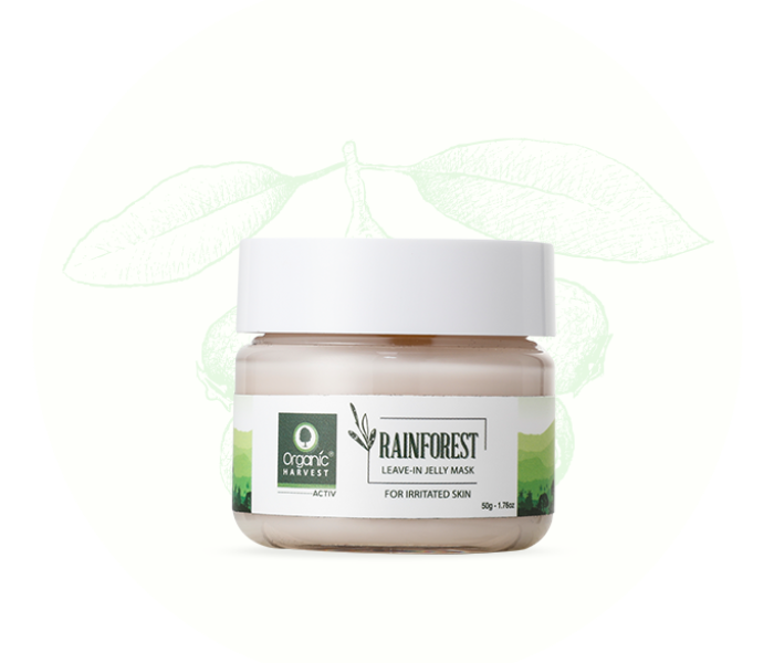 Organic Harvest 50gm Rain Forest Jelly Mask for Irritated Skin - Zoom Image 3