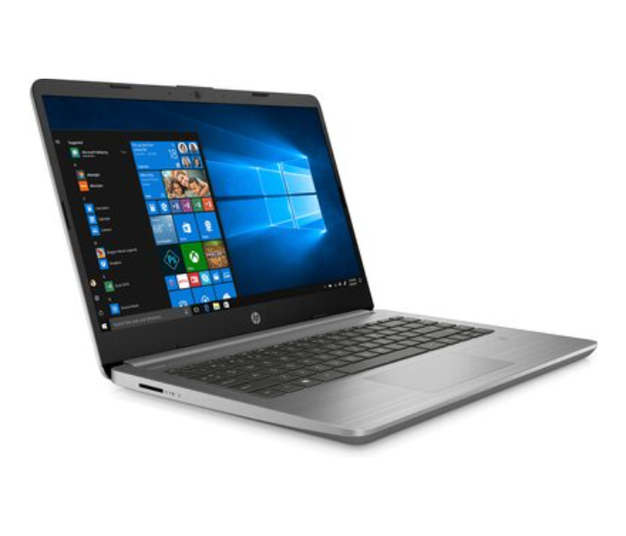 HP 340S G7 Notebook 9HQ30EA 14 Inch HD Intel Core i5 1035G1 Processor 8GB RAM 256GB SSD Intel UHD Graphics DOS - Silver - Zoom Image 1