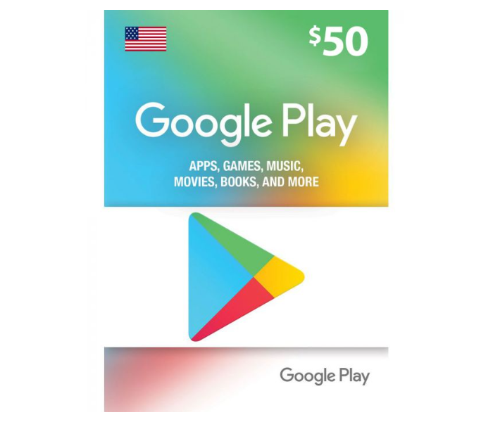 Google Play US 50$ Gift Card - Zoom Image