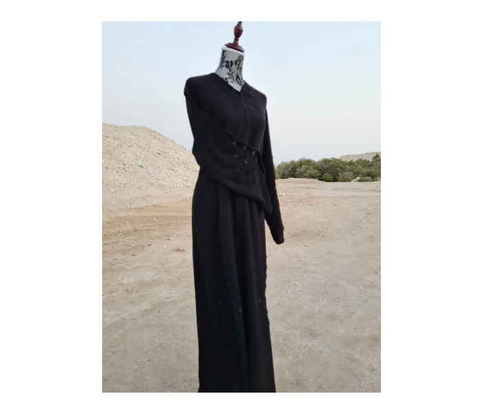 Casting Pearls JANNAT Casual Collections Large Lawn Pintex Works With Hand Work In Front Portion And Sleeves - Black - Zoom Image 4