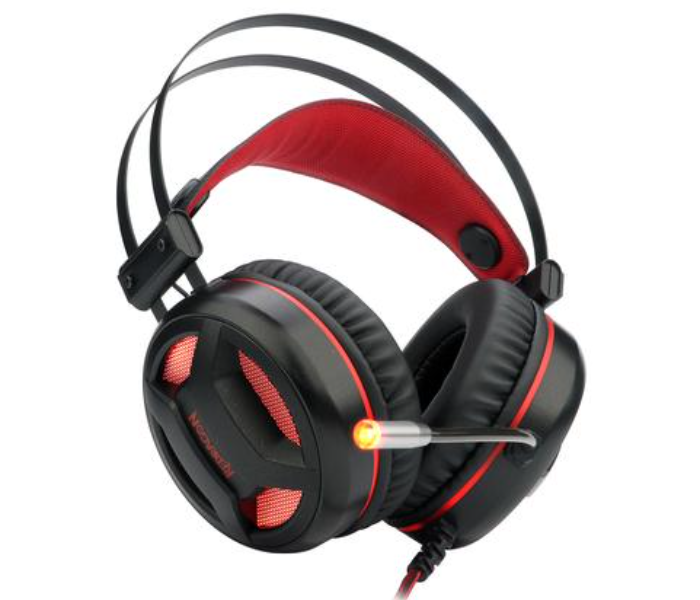 Redragon H210 MINOS Gaming Headset with Microphone - Black and Red - Zoom Image 4