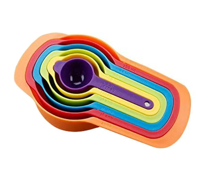 Generic 6 Piece Plastic Measuring Spoons  - Zoom Image 1