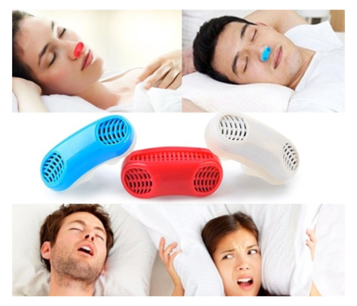 OEM Anti Snoring Silicone for Better and Comfortable Sleep - White - Zoom Image