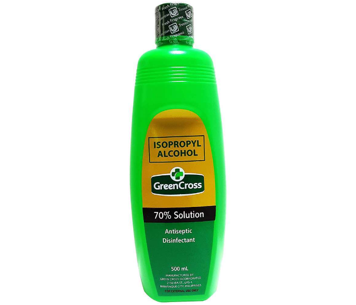 Green Cross 34695 70 Percentage Alcohol Antiseptic Disinfectant 500 ml - Zoom Image