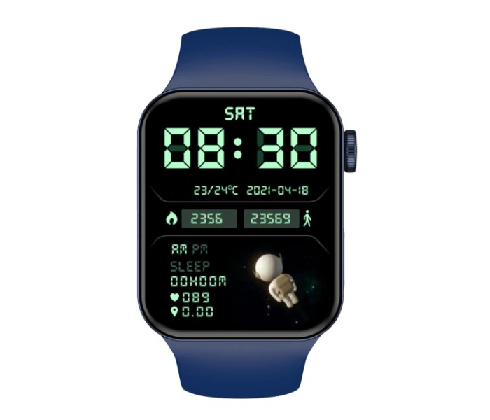 Watch 7 Pro Bluetooth Smart Watch - Blue - Zoom Image