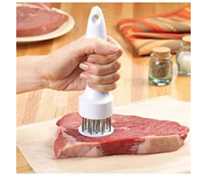 GTC 22000644 Stainless Steel Meat Tenderizer - White - Zoom Image 3