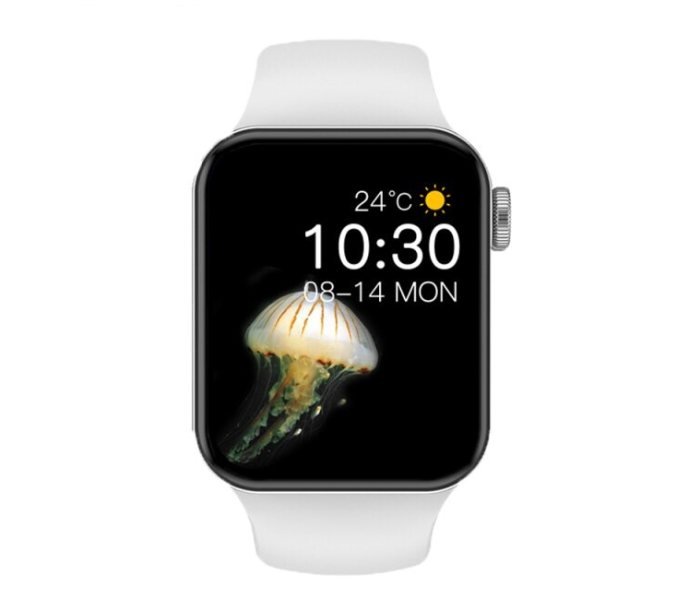 Watch 7 Pro Bluetooth Smart Watch - Silver - Zoom Image