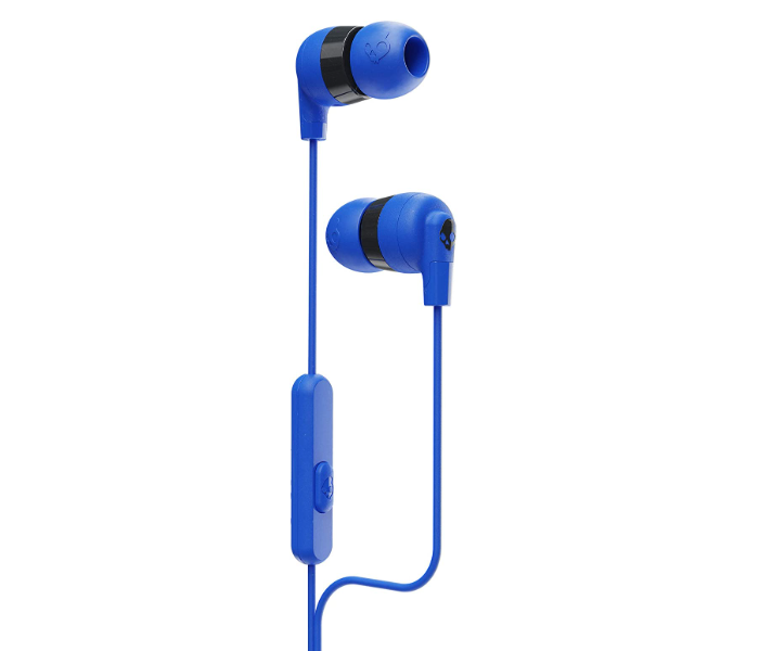 Skullcandy InkdPlus Wired Headphone with Mic - Blue - Zoom Image 1