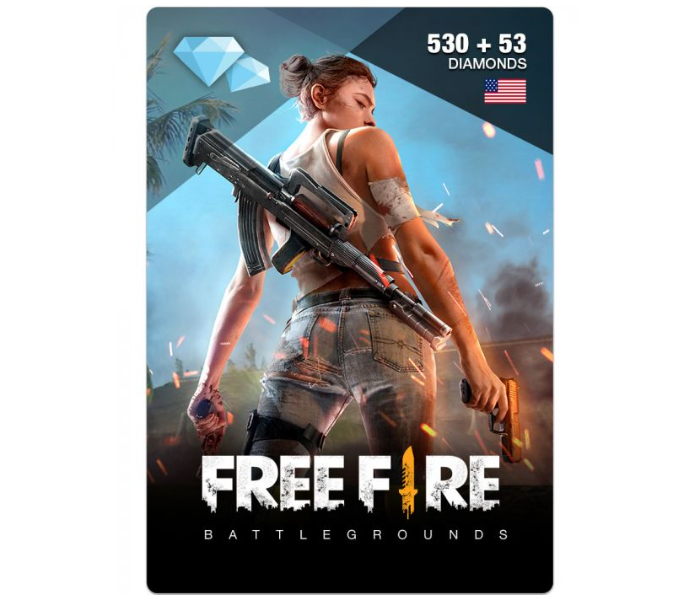 Free Fire 530 Plus 53 Diamond - Zoom Image