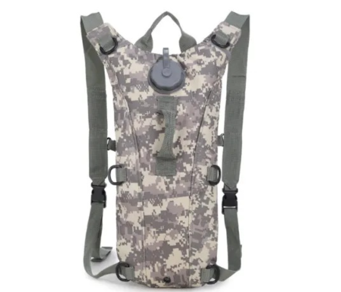 Fashionable 1 Litre Hydro Water Backpack - Light Grey - Zoom Image