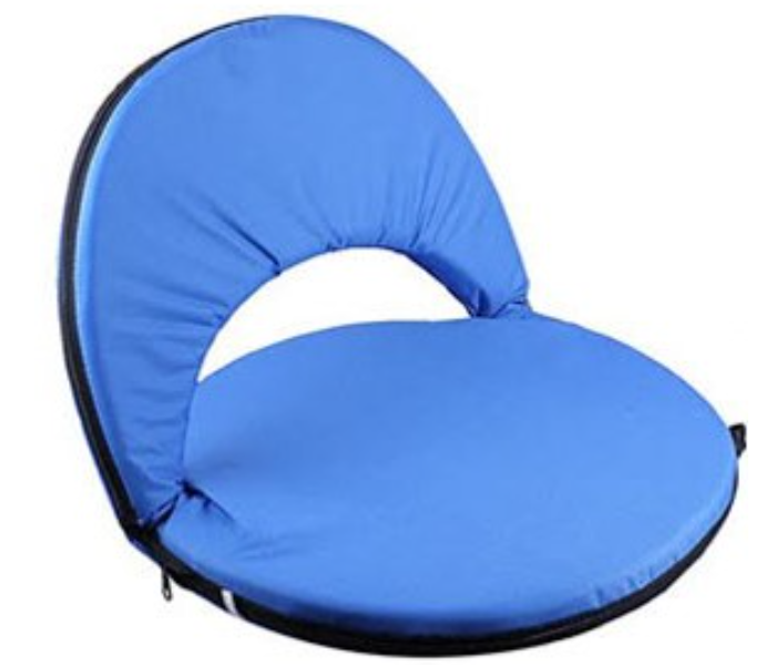 Jongo Padded Portable Park and Beach Chair - Blue - Zoom Image