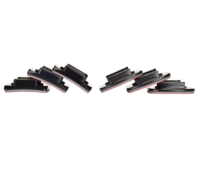 GoPro AACFT-001 6 Piece Curved and Flat Adhesive Mounts - Black - Zoom Image 2