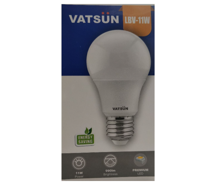 Vatsun 11 Watt E27 LED Bulb - White - Zoom Image 2