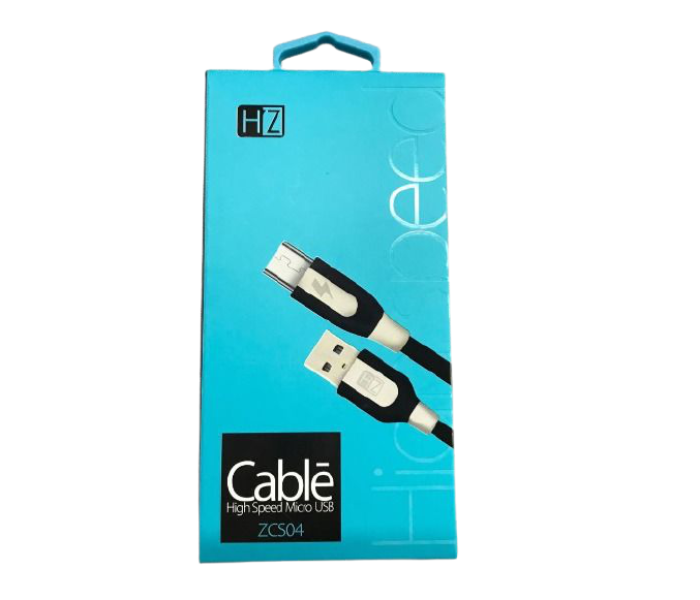 Heatz ZCS04 High Speed Cable Samsung Charging Cable -Black - Zoom Image