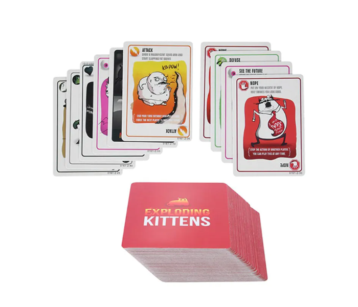 Generic Exploding Kittens Card Game - Zoom Image 1