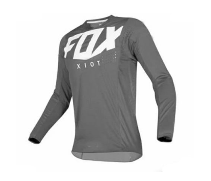 Fox Medium Long Sleeve MTB Jersey - Dark Grey - Zoom Image