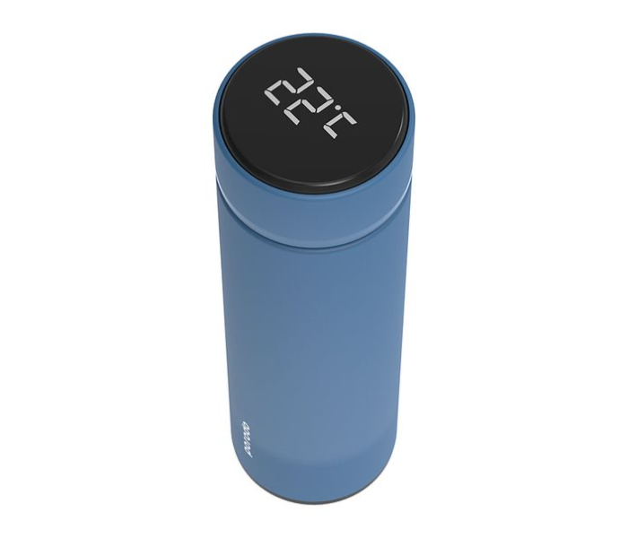 Porodo PD-TMPBOT-BL 500ml Smart Water Bottle Cup With Temperature Indicator - Blue - Zoom Image 1