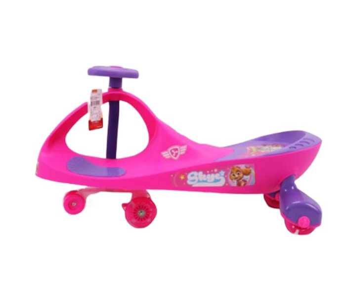 PlasmaCar ST-PP028 Swing Car Paw Patrol Skye for Kids - Pink - Zoom Image