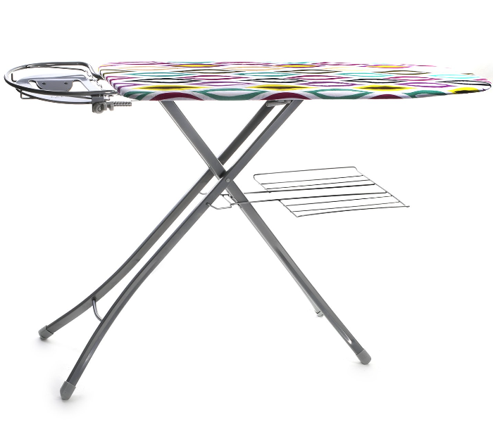 Royalford RF366IBM Height Adjustable Ironing Board - Blue - Zoom Image 2