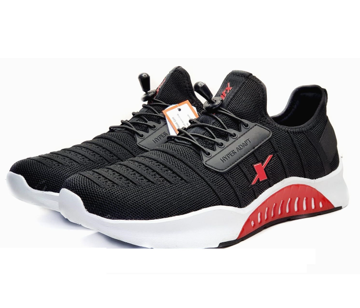 Sparx SM 659 EU 44 Sports Shoes for Men - Black and Red - Zoom Image