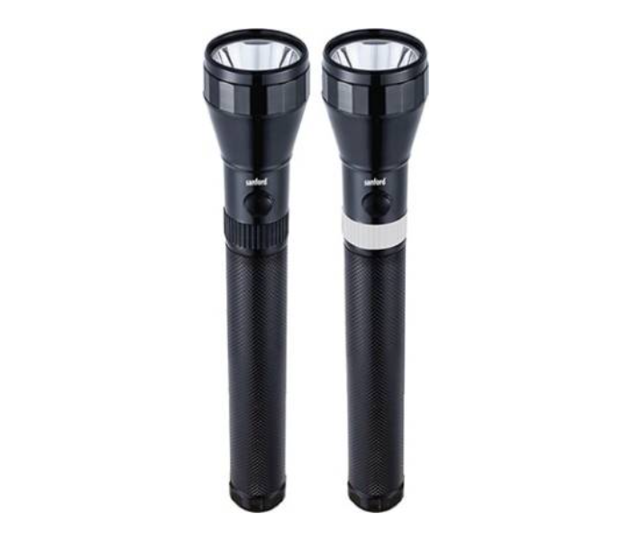 Sanford SF6302SLC 2 in 1 Rechargeable LED Flash Light - Black - Zoom Image 1