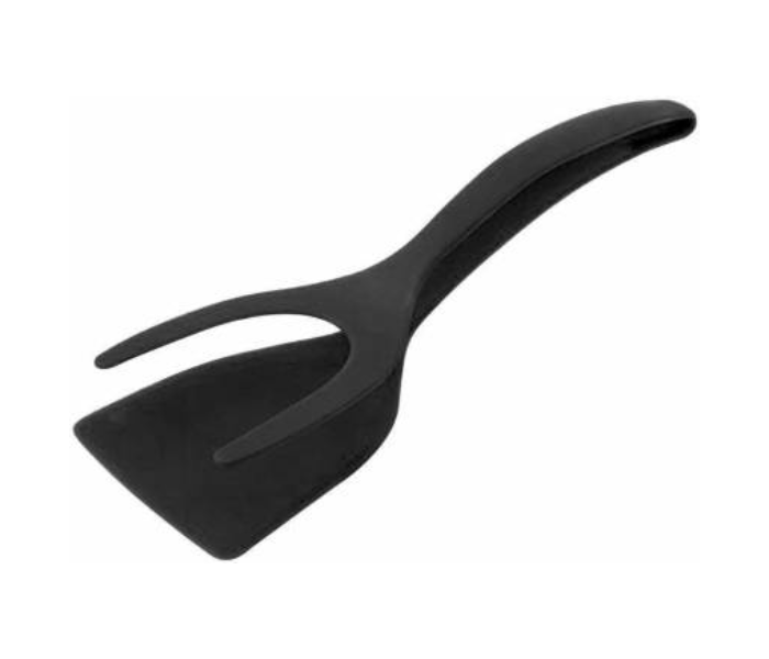 GTC 22000630 2 Pcs Silicone Egg Flipper Spatula - Black - Zoom Image 1