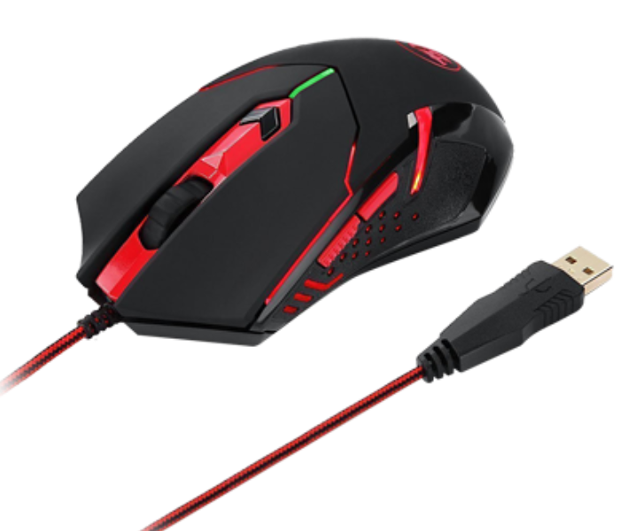 Redragon M601-3 Centrophorus 3200 DPI Gaming Mouse - Black - Zoom Image 1