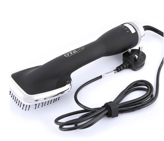 Opal OHD-288 1100W 2 In 1 Hair Dryer with Paddle Brush - Black - Zoom Image 2