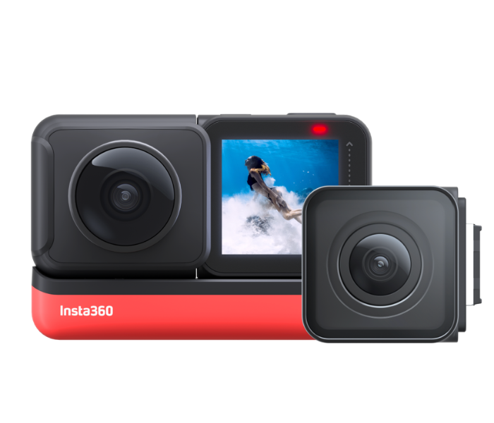 Insta360 ONE R Twin Edition Sport Action Camera - Black - Zoom Image 1