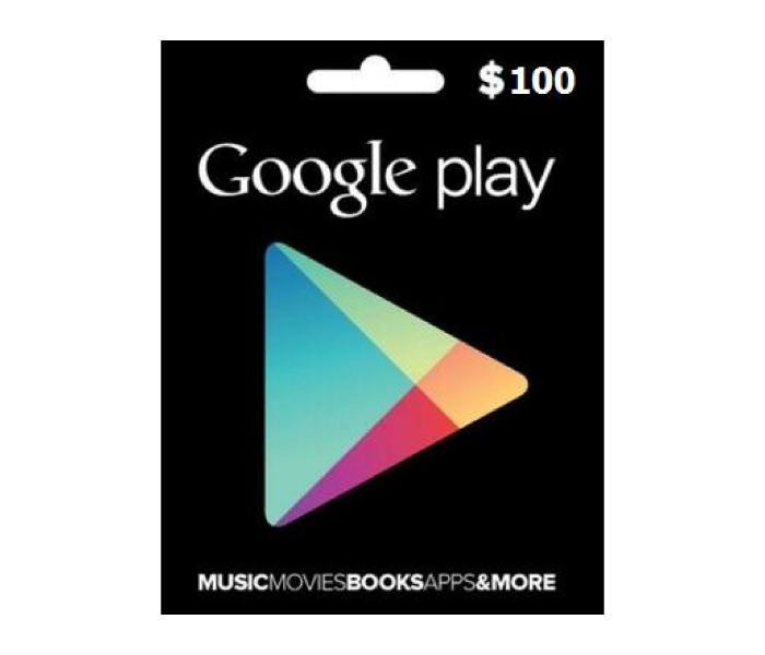 Google Play US 100$ Gift Card - Zoom Image