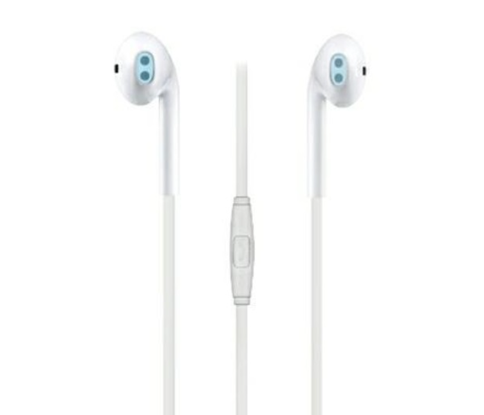 Budi M8J102EP Earphone with Remote and Mic -White - Zoom Image 2