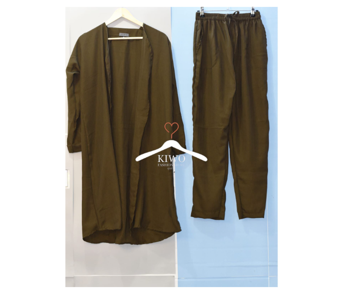 Kiwo KIWO117 XXL Shrugs and Pant - Green - Zoom Image