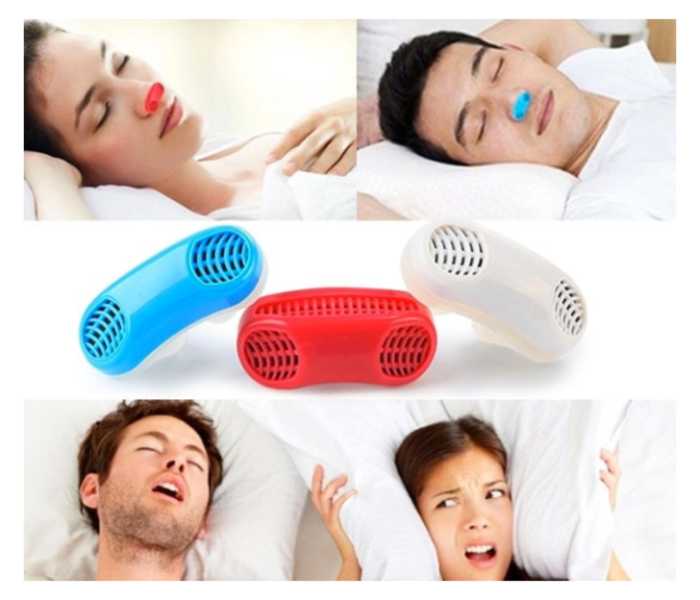 OEM Anti Snoring Silicone for Better and Comfortable Sleep - Blue - Zoom Image