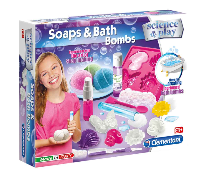 Clementoni 61292 Soaps and Bath Bombs for Kids - Zoom Image 2